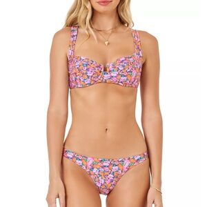 L SPACE CAMELLIA-CAMACHO BIKINI Floral Small